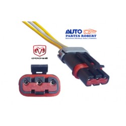 ARNES BOBINA APLICA TAMBIEN EN SENSOR MAF DODGE 3 TERMINALES REDONDAS OEM.