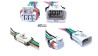ARNES FAROS TRACTO CAMION HEMBRA Y MACHO 7 TERMINALES CON SEGURO OEM.