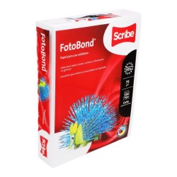 Caja de Papel Scribe Fotobond Carta 75 gr 10/500 Hojas 14951