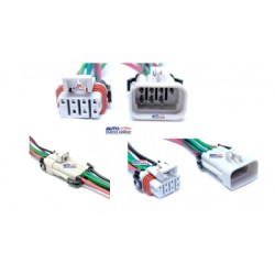 ARNES FAROS TRACTO CAMION HEMBRA Y MACHO 7 TERMINALES CON SEGURO OEM.