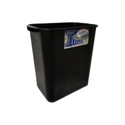 BOTE DE BASURA SABLON JUMBO RECTANGULAR 1/26 L 8025 NE