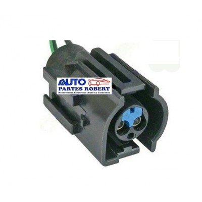 ARNES SENSOR TEMPERATURA FORD 1986-1993 3 TERMINALES REDONDAS CON GUIA A LA IZQUIERDA OEM.