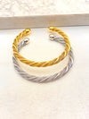 Pulsera Aro Torsal Mesh Acero
