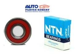 BALERO 6302LL NTN MEDIDAS ANCHO 13mm DIAMETRO RXTERIOR 42mm DIAMETRO INTERIOR 15mm SISTEMA DE ALTERNADOR HITACHI MITSUBISHI OEM.