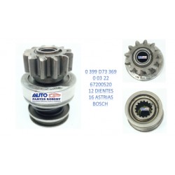 BENDIX ROBERT SISTEMA BOSCH 12 DIENTES 16 ASTRIAS OEM. 0 399 D73 369 0 03 22 67200520