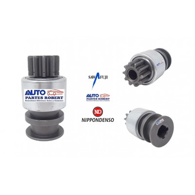 BENDIX ROBERT HINO CASE CATERPILLAR JOHN DEERE CHRYSLER D-150 D-250 SISTEMA NIPPONDENSO 10 DIENTES 4 ASTRIAS GIRO CW OEM. 682 43