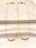 Collar Perlas Mini Acero
