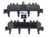 BOBINA PEUGEOT 206 2000-2008 PEUGEOT 207 2009-2011 PEUGEOT 306 1997 PARTNER 2003 4 TERMINALES OEM. UF683 UF688 245097 597072 597