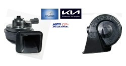 BOCINA CARACOL KIA HYUNDAI SONATA 2015-2018 12 VOLTS 56dB 1 PIEZA OEM. 6273837