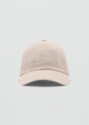 Gorra mensaje bordado