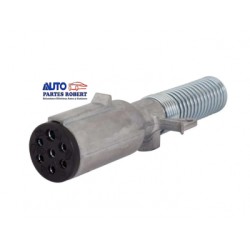 CONECTOR 7 HILOS MACHO TIPO POLLAK CON RESORTE OEM.