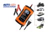 CARGADOR DE BATERIA FOX SUR NARANJA 4 AH 100AH FUNCIONA COMO MANTENEDOR Y CARGADOR INTELIGENTE 12AH 2.5 HORAS 20AH - 5 HORAS 40A