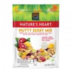 FRUTAS DESHIDRATADAS Y NUECES NATURES HEART 170 G 1/1 071026