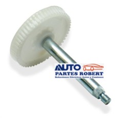 ENGRANE MOTOR LIMPIADORES NISSAN TSURU III FLECHA LARGA OEM.