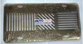 CUBRE PLACA RAYADO ACRILICO COLOR HUMO 1 PIEZA EVADE LAS FOTO MULTAS MEDIDAS 15.2CMX30CMX0.02MM OEM. CPRH
