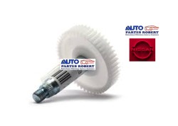 ENGRANE MOTOR LIMPIAPARABRISAS SENTRA 2003 EN ADELANTE -- CIRCULO 12 MM 49 DIENTES CON FLECHA GRUESA OEM.