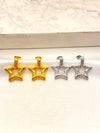 Arete Estrella Colgante Acero