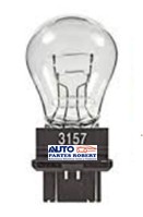 FOCO 3157 2 FILAMENTOS ENTRADA PLANA COLOR BLANCO OEM.