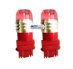 FOCO LED 7443 URVAN MAZDA COLOR ROJO 2 FUNCIONES JUEGO 2 PIEZAS OEM.
