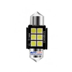 FOCO LED LUZ INTERIOR 31mm CON CAMBUS EXCENTE ILUMINACION OEM.