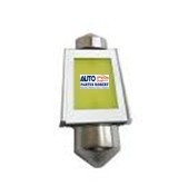FOCO LED LUZ INTERIOR TIPO FUSIBLE 36 mm COLOR BLANCO OEM.