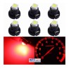 FOCO LED T3 8mm ROJO TABLERO DE MANDOS E INSTRUMENTOS AUTOS Y MOTOCICLETAS OEM.