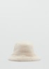 Gorro bucket efecto pelo