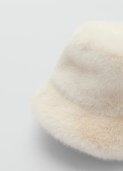 Gorro bucket efecto pelo