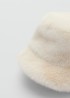 Gorro bucket efecto pelo
