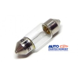 FOCO LUZ INTERIOR 6438 30mm TIPO FUSIBLE CHICO OEM.