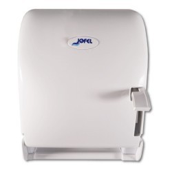 DISPENSADOR DE TOALLA DE PAPEL POR PALANCA SMART BLANCO JOFEL 1/1 AG10000