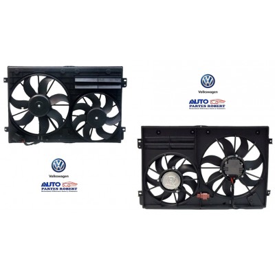 MOTOR VENTILADOR BORA CC EOS GOLF GTI JETTA PASSAT R32 TIGUAN AUDI A3 QUATTRO TT OEM. 1K0 121 205 AB 76304 1K0 959 455 EA 1K0 95