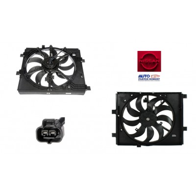 MOTOR VENTILADOR JUKE NISSAN 2011-2017 2 TERMINALES OEM.41235923151602