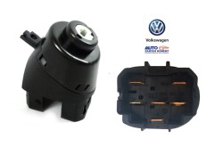 PASTILLA IGNICION JETTA A2 A3 DERBY EUROVAN VW IBIZA CORDOBA SEAT 6 TERMINALES COLOR NEGRO OEM. 6N0 905 865