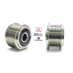 POLEA ALTERNADOR HONDA CR-V ACCORD CIVIC 2005-2006 4 CILINDROS 1.8LSISTEMA NIPPONDENSO 7 RANURAS OEM. 5598 C1401