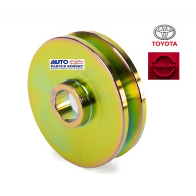 POLEA ALTERNADOR TOYOTA 1985-1995 ISUZU 1985 1987 SISTEMA NIPPONDENSO POLEA TIPO V OEM. 24-82105