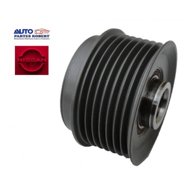 POLEA ALTERNADOR URVAN 2.5L SISTEMA MITSUBISHI CIRCUNFERENCIA GRANDE 7 HILOS OEM. 24-81109