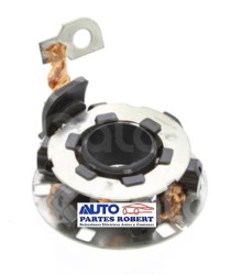 PORTA CARBON MARCHA BOSCH JETTA A5 A6 CON 6 CARBONES TORRE CHICA OEM. 1 004 338 103