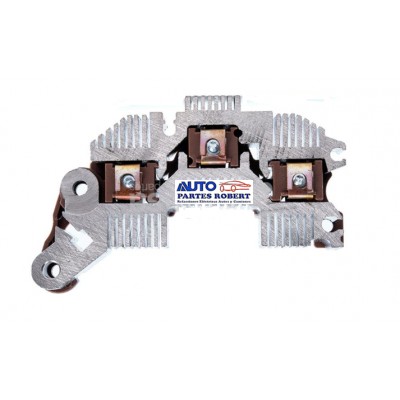 PORTA DIODO ALTERNADOR DELCO CS-144 12 VOLTS 140 AMPERES OEM.