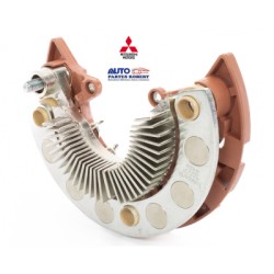 PORTA DIODO ALTERNADOR MITSUBISHI MAZDA 3 MAZDA 6 GRAN VITARA SUZUKI 12V 100 AMPERS SISTEMA MITSUBISHI OEM. IMR122204