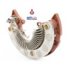PORTA DIODO ALTERNADOR MITSUBISHI MAZDA 3 MAZDA 6 GRAN VITARA SUZUKI 12V 100 AMPERS SISTEMA MITSUBISHI OEM. IMR122204