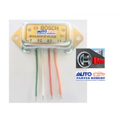 REGULADOR ALTERNADOR UNIVERSAL 4 PUNTAS SUSTITUYE FORD CHEVROLET DODGE GENERADOR VW BOSCH OEM. 1987MN0192