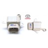 REGULADOR ALTERNADOR TOYOTA HIGGLANDER 2001-2003 4 CIL 2.4L 6 CIL 3.0L RX300 LEXUS 2001-2003 6 CIL IN 6002 OEM. 126600-0022 1266
