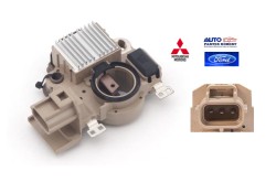 REGULADOR MITSUBISHI FORD SERIE E150 E250 E350 E450 SUPER DUTY 3 TERMINALES 12 VOLTS OEM. IM503 A866X502372