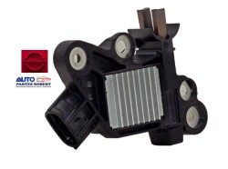 REGULADOR NP300 FRONTIER 2017-2021 NISSAN SISTEMA BOSCH 3 TERMINALES 12V 120 AMPERES OEM. 23100-6KH0A 23100-4JA0B 23100-4JM0A F0