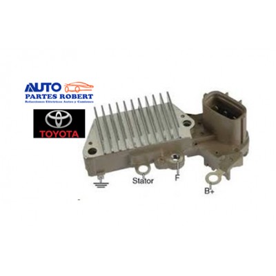 REGULADOR TOYOTA NIPPONDENSO 3 TERMINALES 12 VOLTS OEM. IN440 IN450