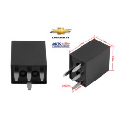 RELAY CHEVROLET LUCES PRINCIPALES 2005-2011 4 TERMINALES 3 Y 1 OEM. 15016745