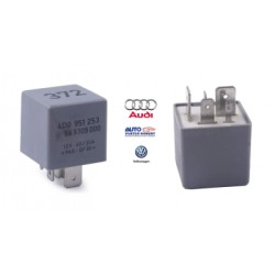 RELEVADOR 372 AUDI A4 S4 A6 A8 ALLROAD QUATTRO VW PASSAT 5 TERMINALES 12 VOLTS 40 AMPERES OEM. 4D0 951 253 89 9309 000