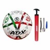 Balon Fut Adx 5 Costura Reforzada Peso/medida Oficial + bomba