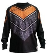 Sueter para portero Modelo Grecas Naranja/Negro